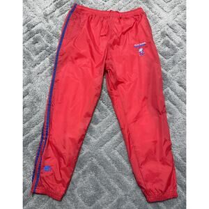Vintage Ole Miss Rebels Starter Windbreaker Jogger Pants Size XL Excellent